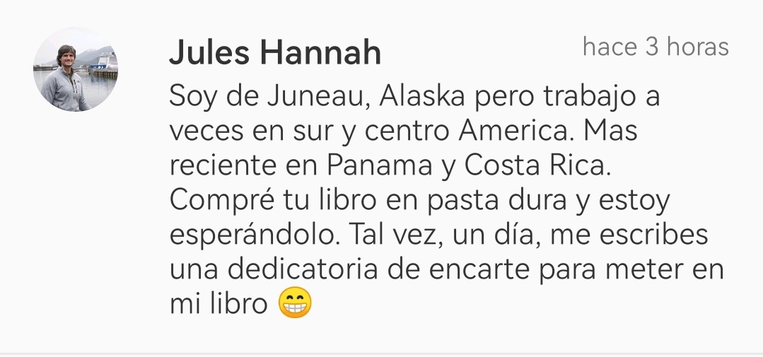 Flomar2020's tweet image. Estos detalles que te llenan el corazón. Gracias por leerme desde diferentes lugares 🌎 🙏🙏🤗

#lectores #subconsciente #flormgarcia #thriller #suspenso #psicologico #novela