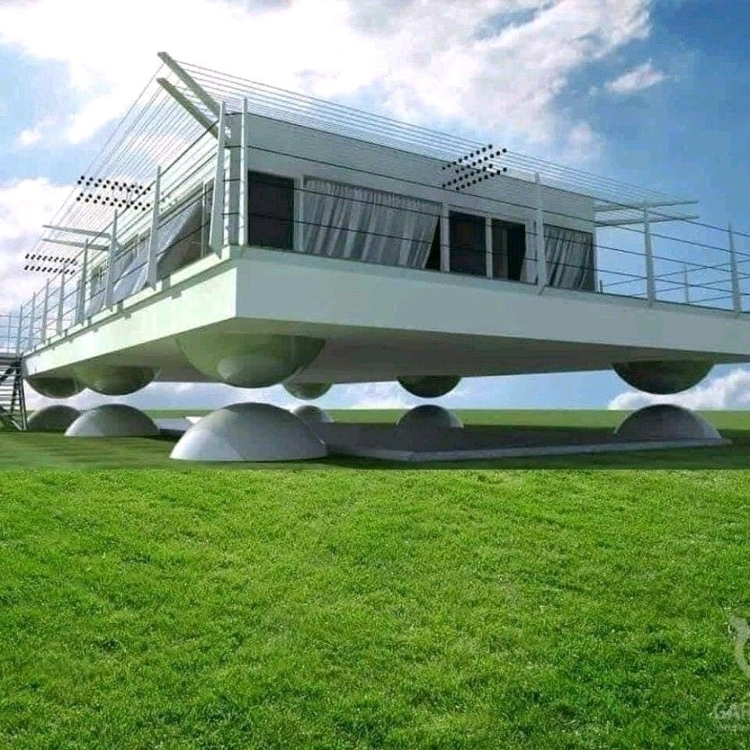 RenataCasss's tweet photo. Japón está trabajando en el desarrollo de una tecnología basada en el uso de fuerzas magnéticas que permite que las casas leviten o se eleven lo suficiente como para proteger las construcciones en caso de terremotos. 

Magnetic Levitation (MAGLEV) https://t.co/62kiWxY0zv