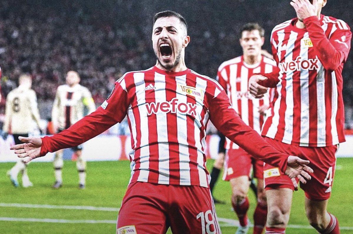 bwbonnette's tweet photo. After an amazing showing at the World Cup, 🇭🇷 Josip Juranovic made a move to @fcunion.

Since then:

☑️ 5 starts
⚽️ 1 goal
🅰️ 3 assists
🔑 12 chances created
💪 29 ball recoveries
💯 Unbeaten (4 wins, 1 draw)
🔝 Top of Bundesliga
⚔️ Beat Ajax, into UEL Rd of 16

Baller. 👊 https://t.co/EvgWiDFpz0