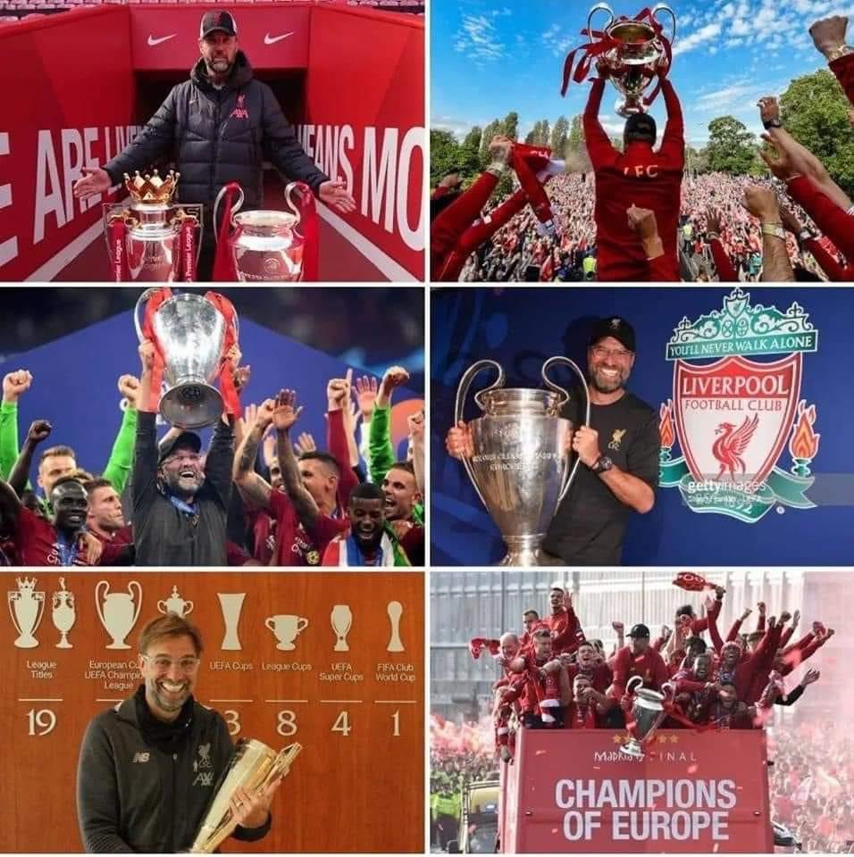 Show Me Another Manager Who Has Won All This Without Unlimited Cash Like Klopp 🤔 #LFC #YNWA