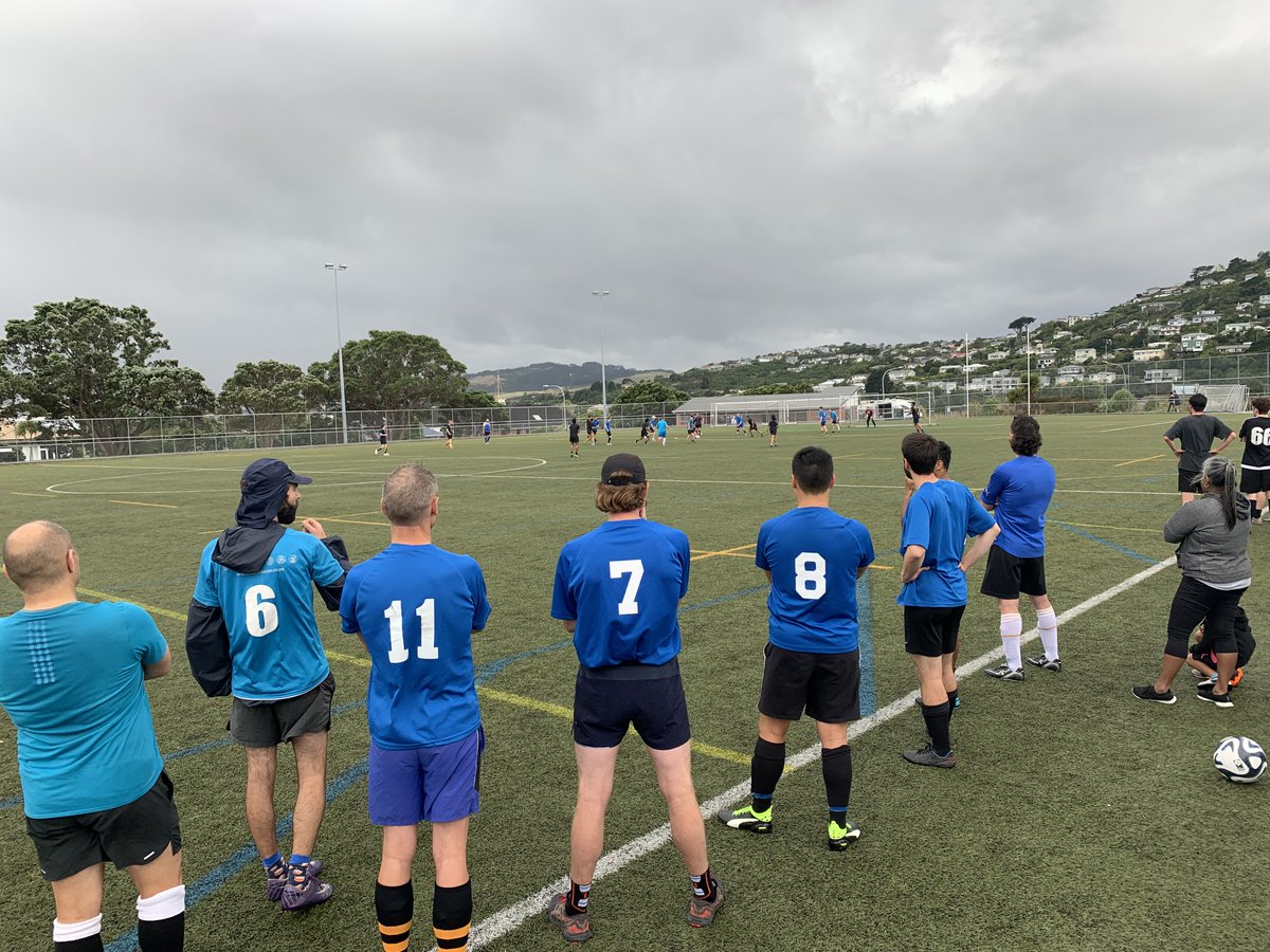 BecaGroup's tweet photo. We had an exciting soccer match between our senior + junior teams at our Wellington office! Congrats to the seniors on their 4-3 victory. Great display of teamwork and determination by both sides.
#TeamFun #Beca #MakeEverydayBetter https://t.co/gqWC5IYAq1