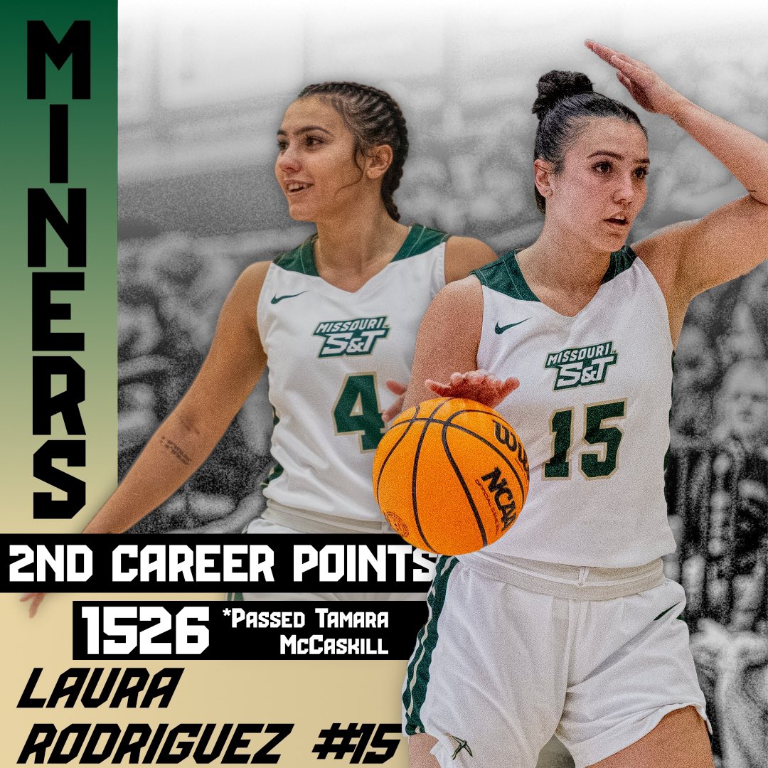 Congratulations to <a href="/laurarodguez/">Laura</a> on a great career achievement! #GoMiners