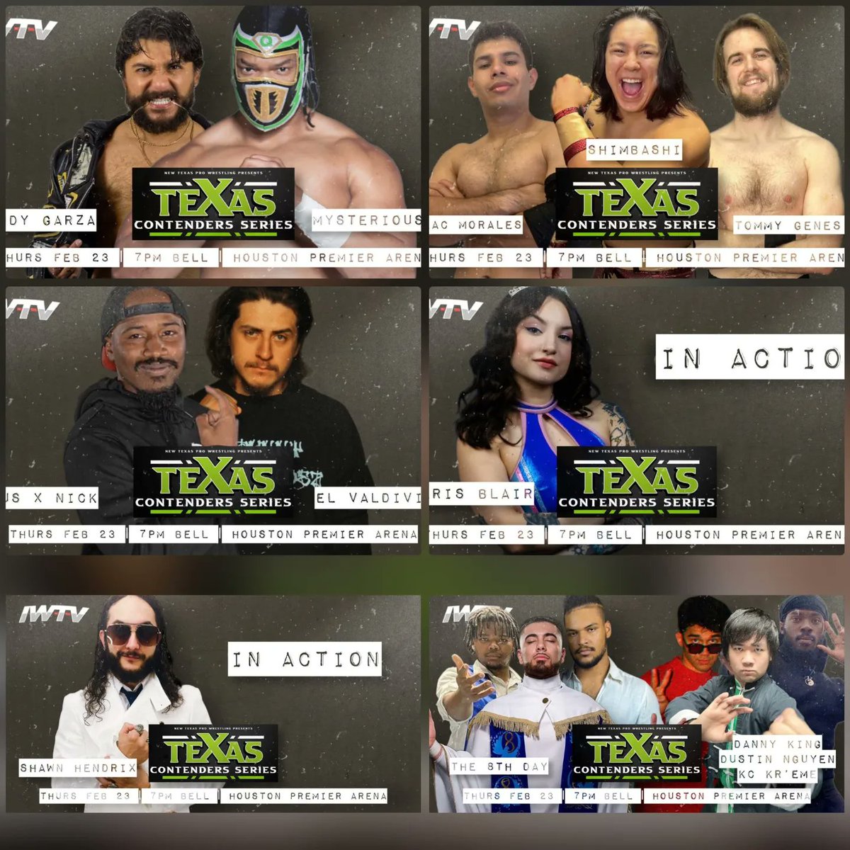 smartmarkvideo's tweet photo. Streams are LIVE for another 2 screen at @indiewrestling for both @NewTexasPW & @WrestlingOpen
#WrestlingOpen
#TCS13
https://t.co/E1UIW6UdL8 https://t.co/bWaNewj8CZ