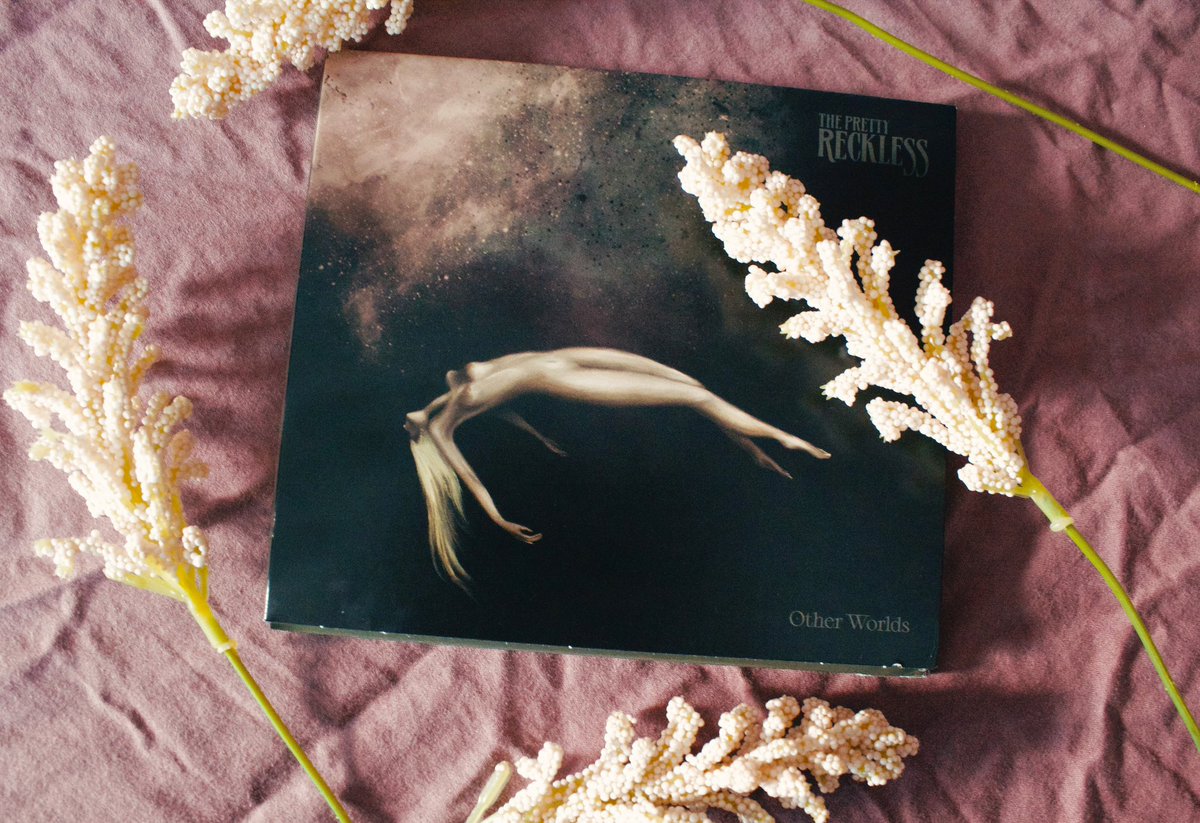tprxzombiee's tweet photo. My Other Worlds vinyl &amp; CD arrived today! Had a little photoshoot with the two🤍✨ https://t.co/26KxGbuHxk