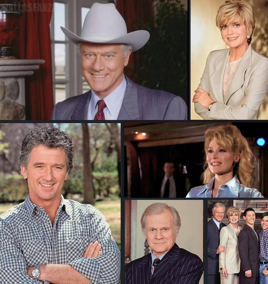 Dallas Fanzine on Twitter "The cast of Dallas appearing in the 1996