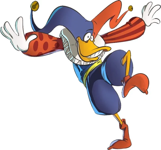 today's clown of the day is Quackery Jack from Darkwing Duck! 