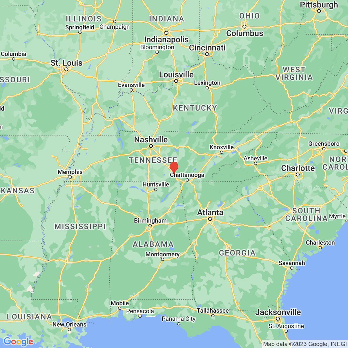 New town every hour on Twitter "Monteagle, Tennessee Population 1,234