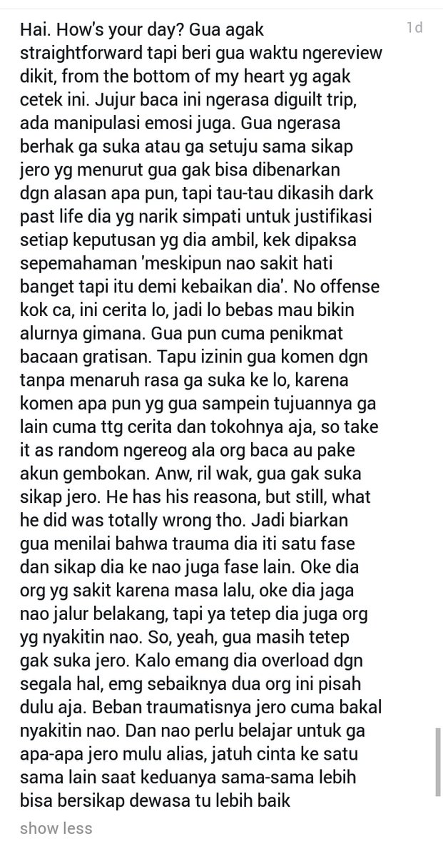 purpleelilac's tweet photo. Terharu🥺
#CAtell https://t.co/1Hb5I4mcZM