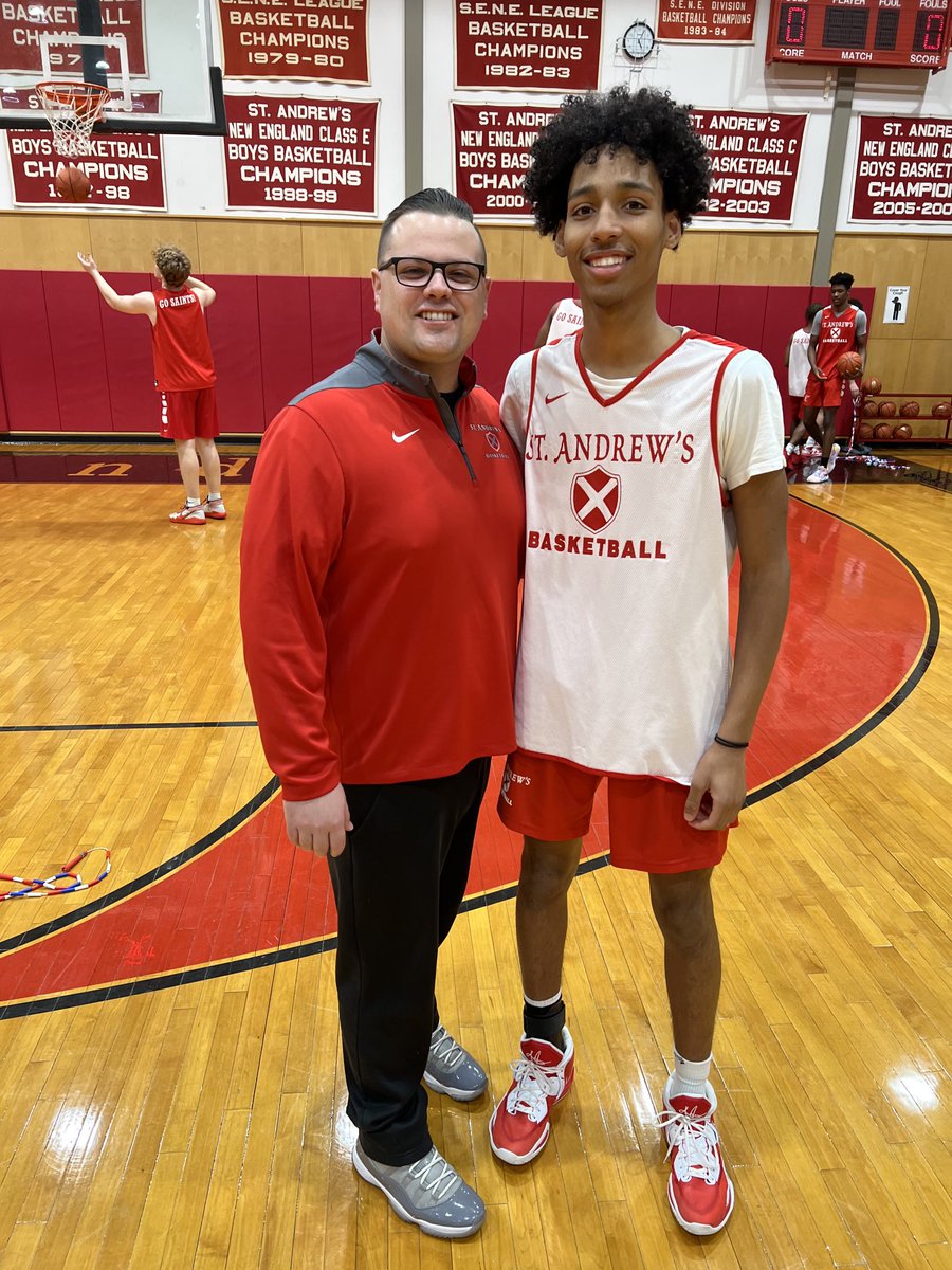 ⁦<a href="/elijahrod2/">Elijah Rodrigues</a>⁩ Thank you for allowing me the pleasure to coach you, first kid I coached start to finish. Couldn’t be prouder of your growth on the court but more importantly off the court, your perseverance and attitude will lead to much success ⁦<a href="/SASRIBoysHoops/">SASRIBoysPrepHoops</a>⁩