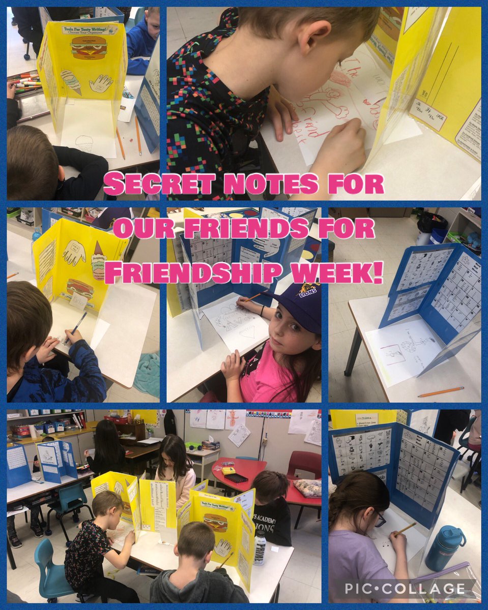 Our grade 2’s continued with our Kindness Activities! Today we wrote friendship secret notes for our classmates! <a href="/NLESDCA/">NLESD</a> <a href="/staaSTALLIONS/">St. Anne's Academy</a>