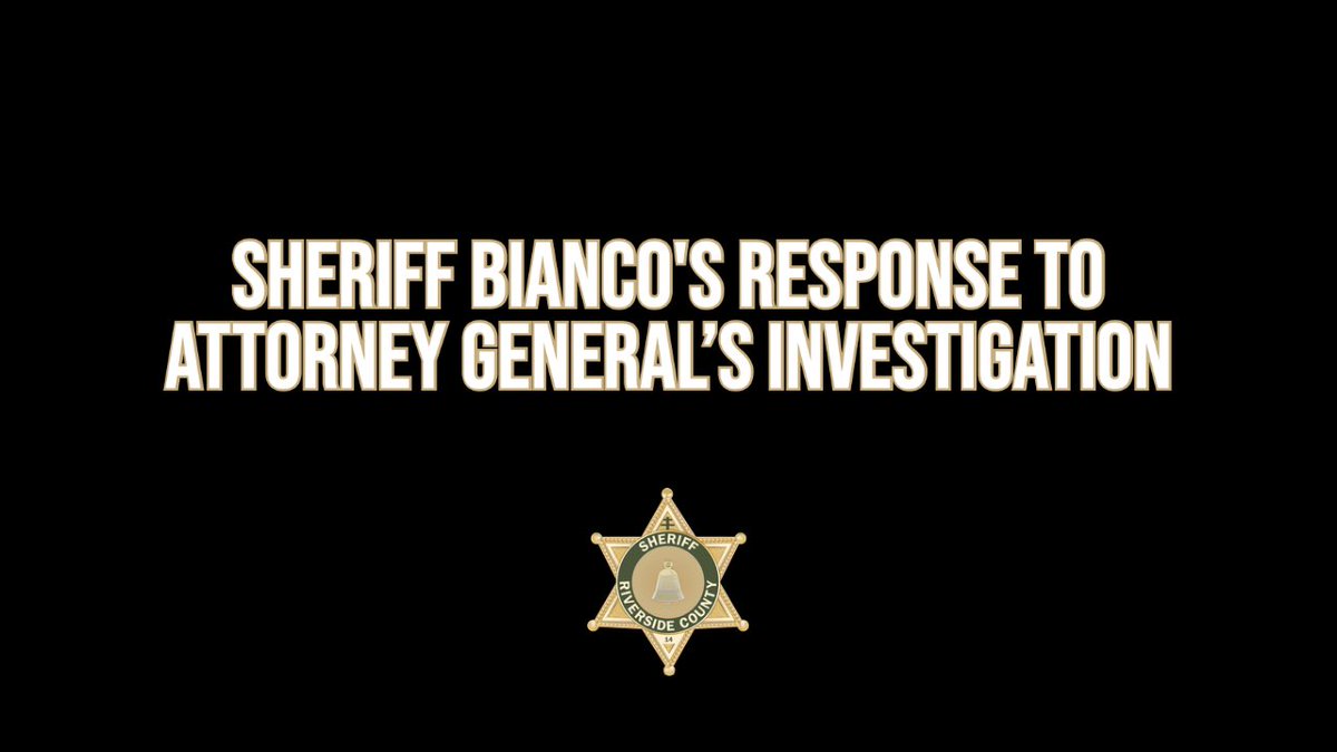 Sheriff Bianco’s response to frivolous civil rights investigation by DOJ. 

Click to watch: youtu.be/6ttMVVLyfaQ