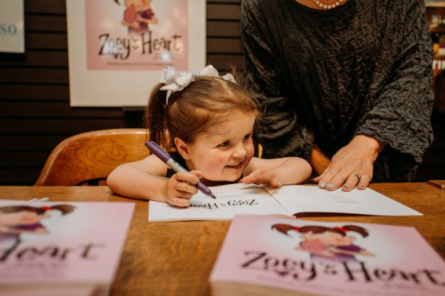 Zoey copes with her heart condition by escaping into books. Her wish to have a kid's book written about her puts an inspiring and playful twist on Zoey’s life & journey with congenital heart disease. Celebrate #HeartOfAWish this #AmericanHeartMonth visit, wish.org/heart
