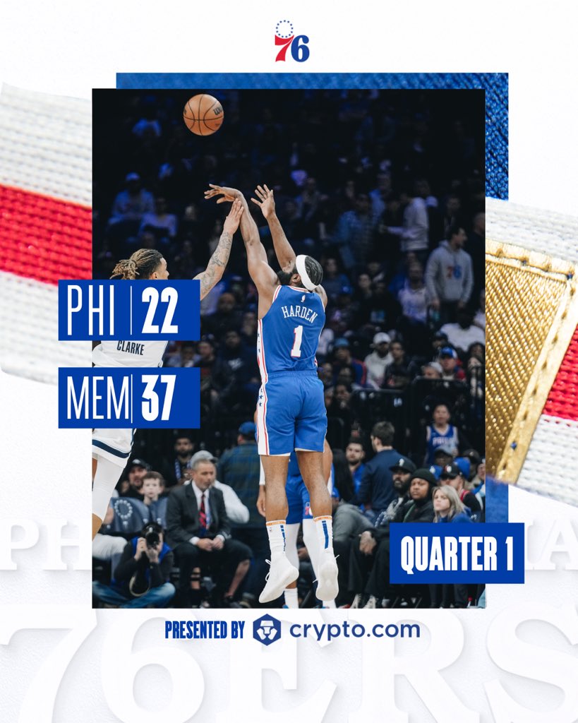 Philadelphia 76ers On Twitter After One ёякщ Cryptocom Https T Co