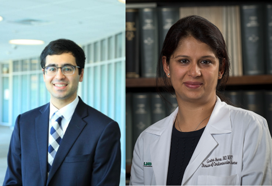 Congratulations to Dr. @AmmarHasnie23 and our Echocardiography Director, Dr. @GarimaAroraMD for publishing their landmark study on TEE-related complications in patients undergoing percutaneous structural cardiac interventions in @ASE360! uab.edu/news/research/…