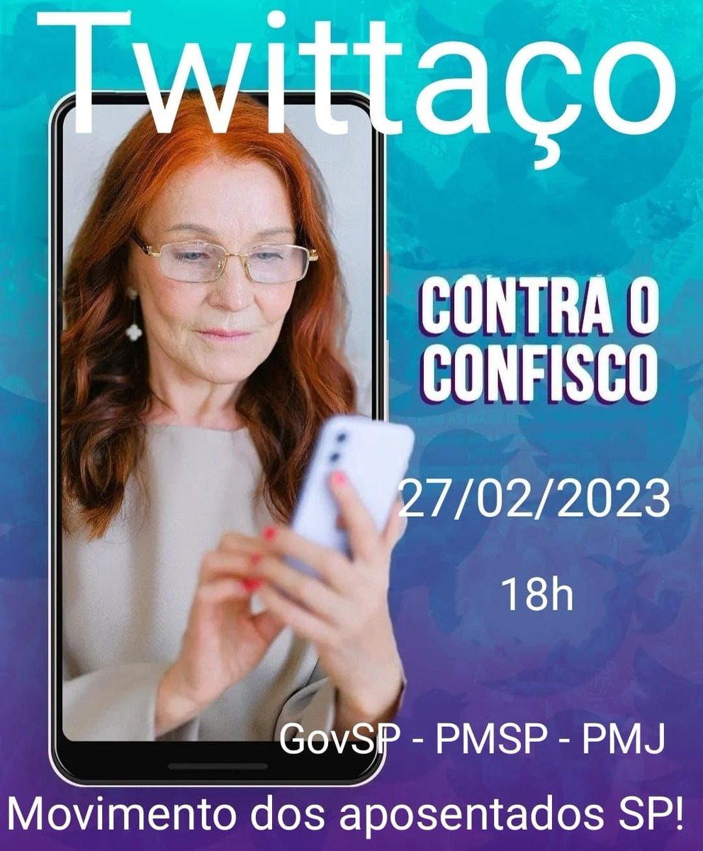 pelissari_vilma's tweet photo. #SalvemAposentados https://t.co/8174Zpvwez