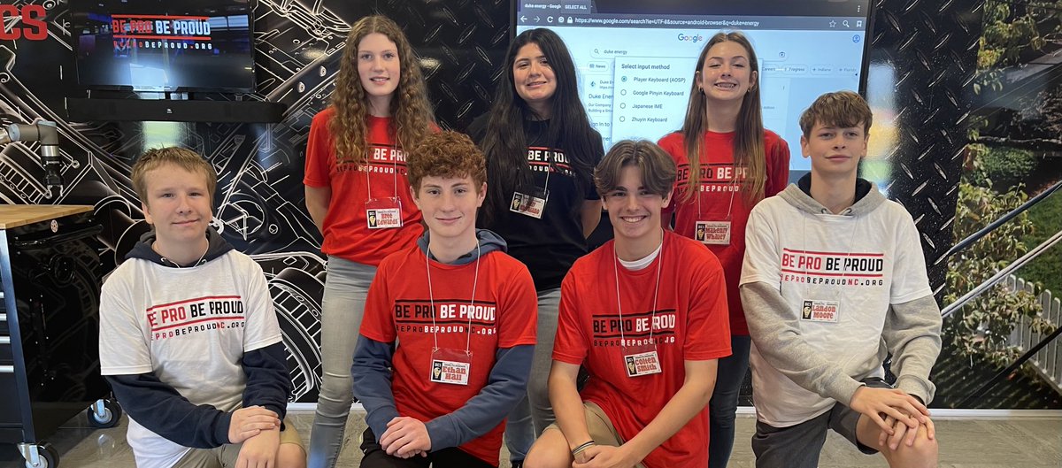 A Big thank you for being Bath Elementary student ambassadors for  the day “Be Pro Be Proud” stimulation lab. CTE teacher Mrs. Taylor has more photos on FB page ⁦<a href="/BeaufortCoSchNC/">Beaufort County Schools</a>⁩ ⁦<a href="/BCS_CTE/">BCS_CTE</a>⁩ ⁦<a href="/CTEforNC/">NC Career and Technical Education</a>⁩
