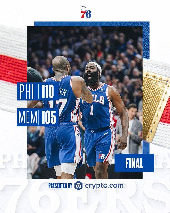 SharpestSports's tweet photo. We got it. There was no business of this being a close game but it worked out...

@Sixers -3.5 (-110)✅
**Verified @PickAdvisor 

Start now through w/ All-Access #NCAAB #MarchMadness, #NBA Finals, or #MLB World Series: https://t.co/ZobjaNCLJu

#GamblingTwitter #CBBPicks #NBAPicks https://t.co/cEOU4KyGhh