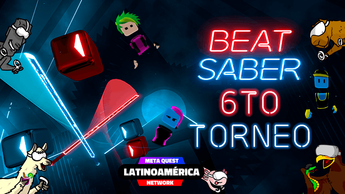 MetaQuestLatam's tweet photo. ¡Es hora de mostrar tus habilidades en el sexto torneo de Beat Saber de la comunidad! Prepárate para participar en el torneo más grande de la comunidad.
Simplemente acepta las bases y regístrate en el siguiente enlace: https://t.co/f4vzzkRLpJ https://t.co/K63iudEeL1