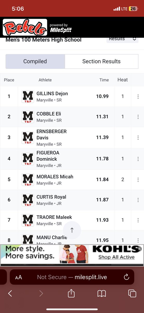 dejongillins's tweet photo. Great season opener with a 100m pr https://t.co/9klzuUek7N