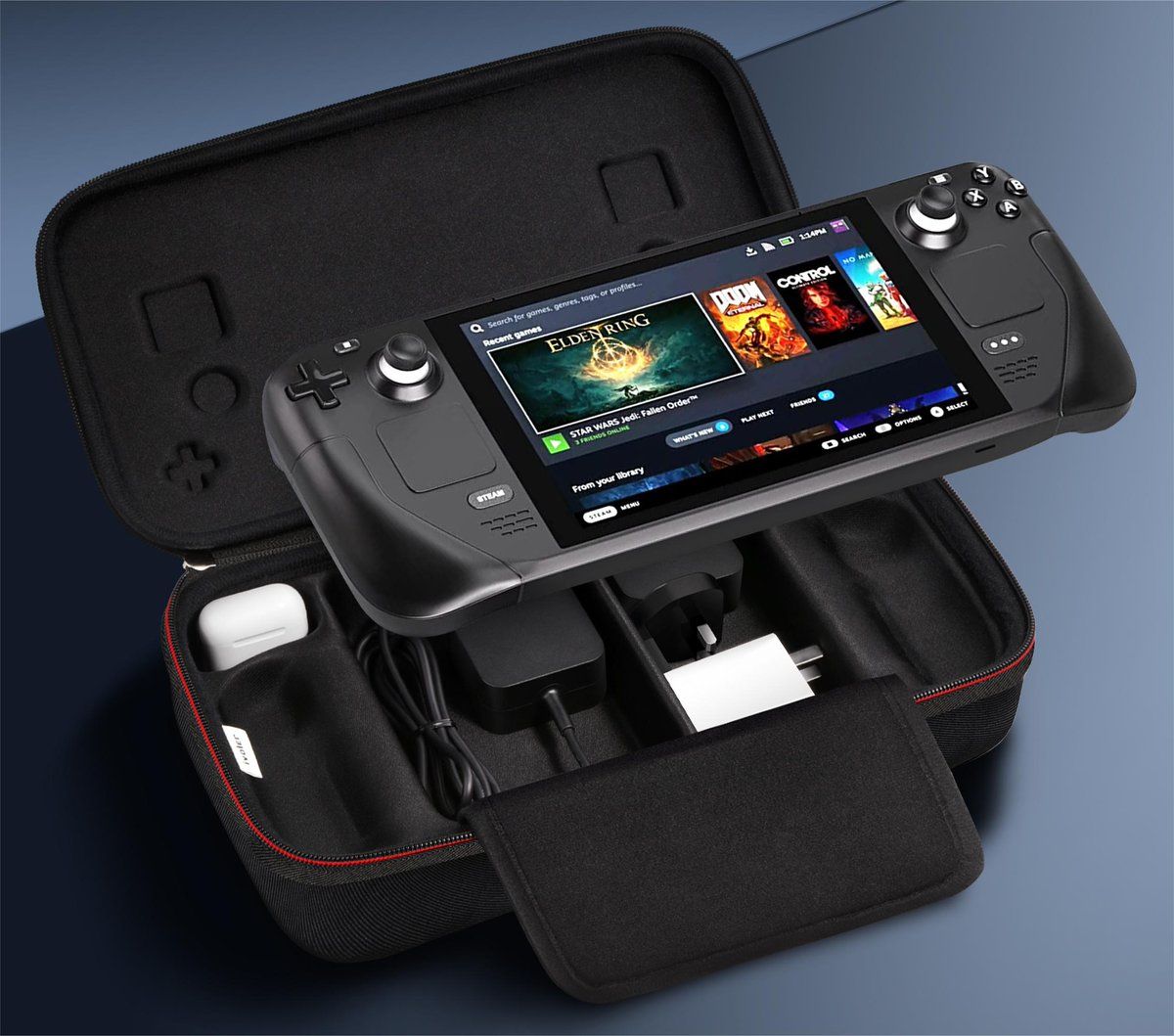 ivolerofficial's tweet photo. iVoler new member, a sturdy traveling case for Steam Deck.
#SteamDeck #steamdeckaccessories https://t.co/URCutmBaaS