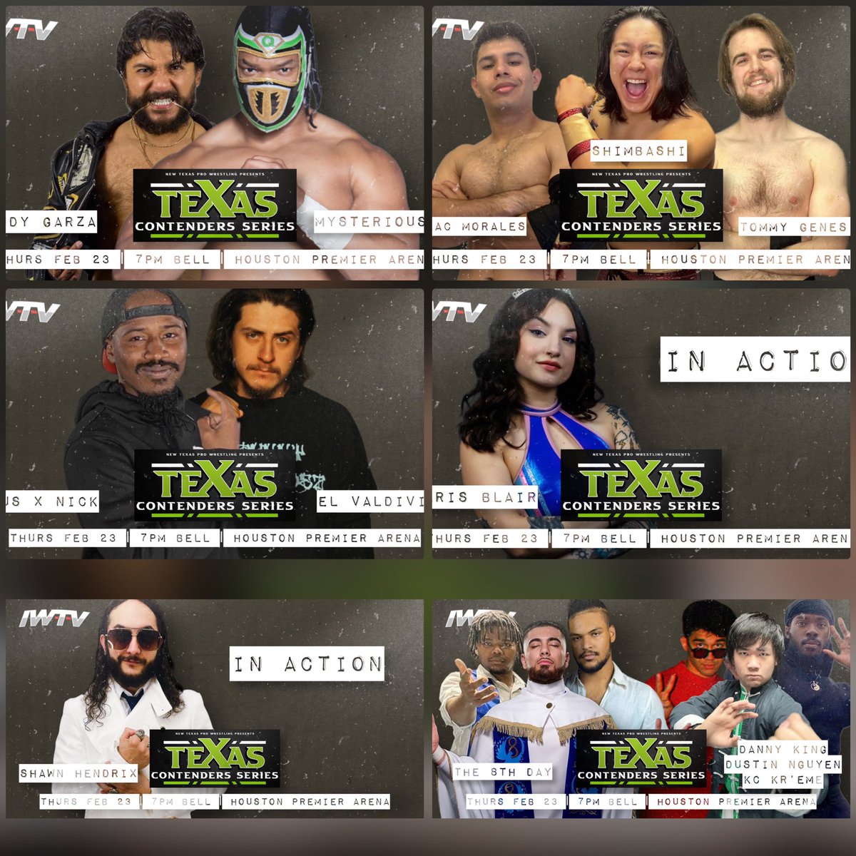 indiewrestling's tweet photo. LIVE right now on IWTV #TCS13! https://t.co/gnOHrTcka4