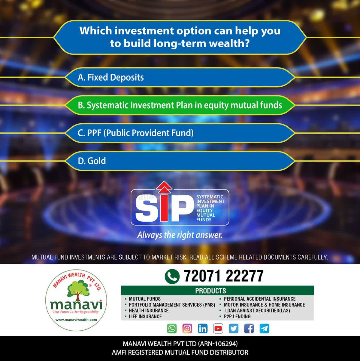 ManaviWealth's tweet image. #Moneymanagement skills are need of the hour•

Get yourself empowered by subscribing to our YouTube channel 

youtube.com/@manaviwealth-…

#ManaviWealth #ForFinancialFreedom #MissionTenMillion #AdvisorZarooriHai