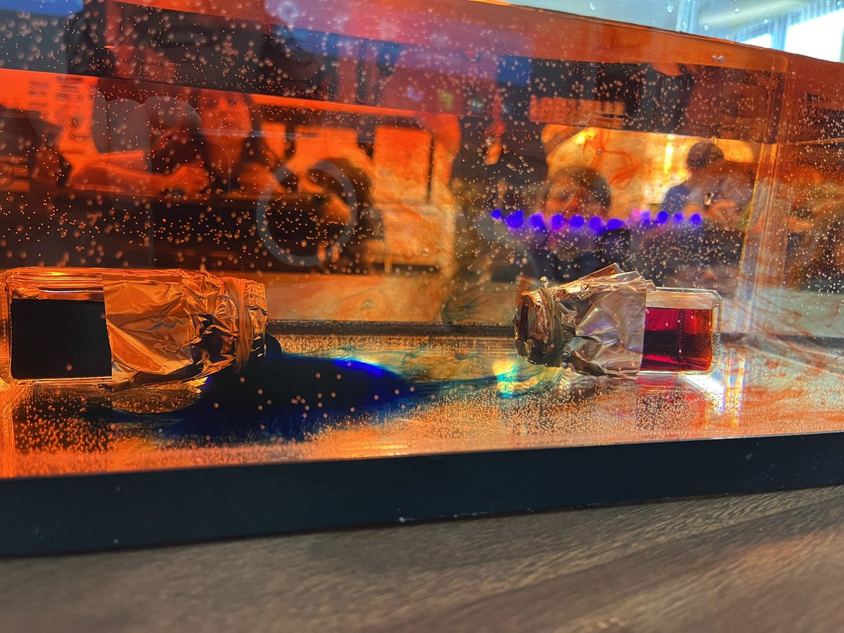 5th graders review SC.4.P.11.1 - how thermal energy is transferred from hot to cold until there is a balance.  We saw the Second Law of Thermodynamics in action before we even know what it’s called!!  <a href="/EMETweets/">Bobcat Pride</a> <a href="/KinardsConnect1/">Kinard’s Connections</a> <a href="/Ashley51869918/">Ashley Kemp</a>