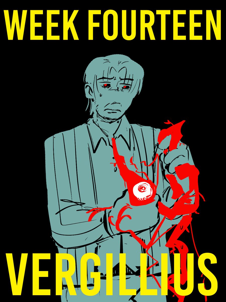 #limbus_company release is quickly approaching. Let's take today to appreciate our legendary color fixer, Vergillius.

use #limbusfriday for us to find your work, and have fun, manager. ⏰