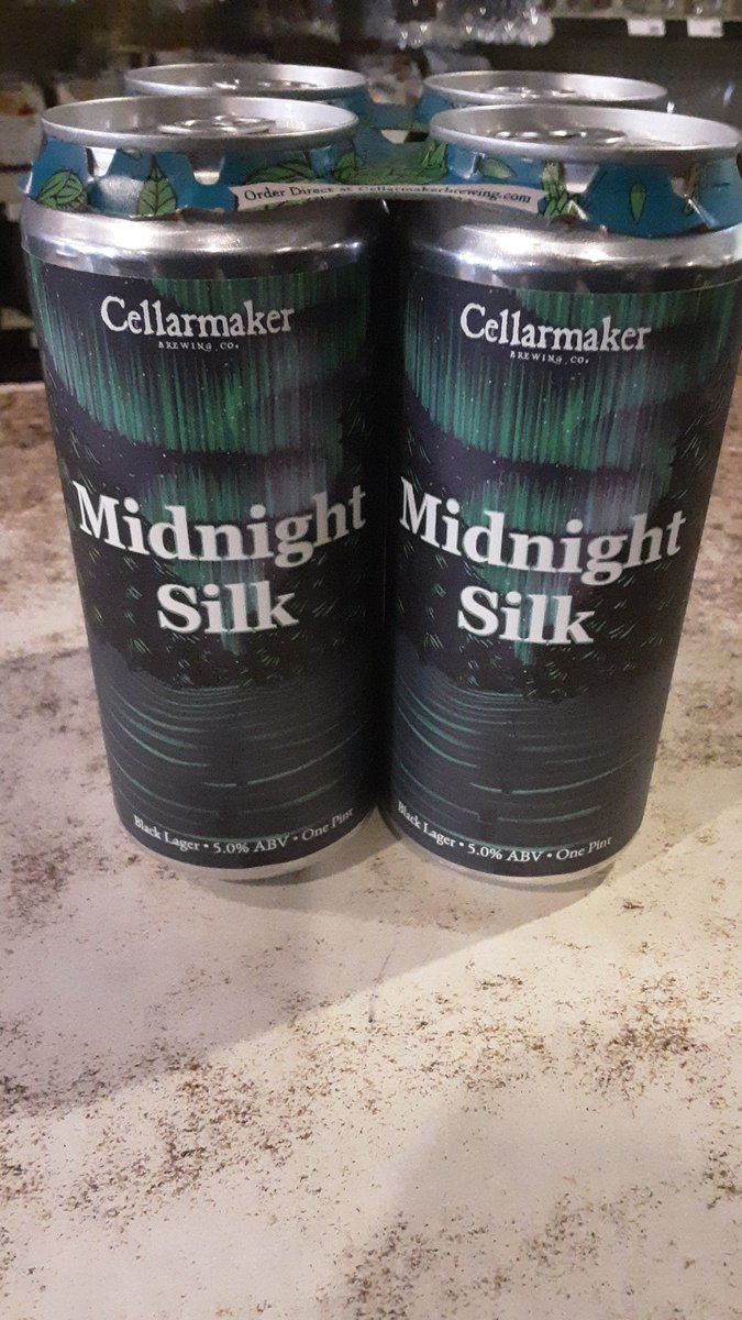 FlyingBeerMan's tweet image. Cellarmaker - Midnight Silk, 4PK, $17.99