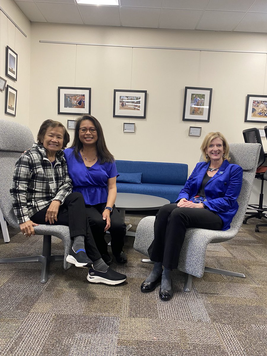 EllenNeufeldt's tweet photo. Today was such a special day as we celebrated the grand opening of our new Staff Center. While operating virtually since fall 2020, this new space will be a place to build community &amp; support for our amazing staff. So many were a part of making this all possible &amp; I’m so grateful https://t.co/CJq1nNdxGh