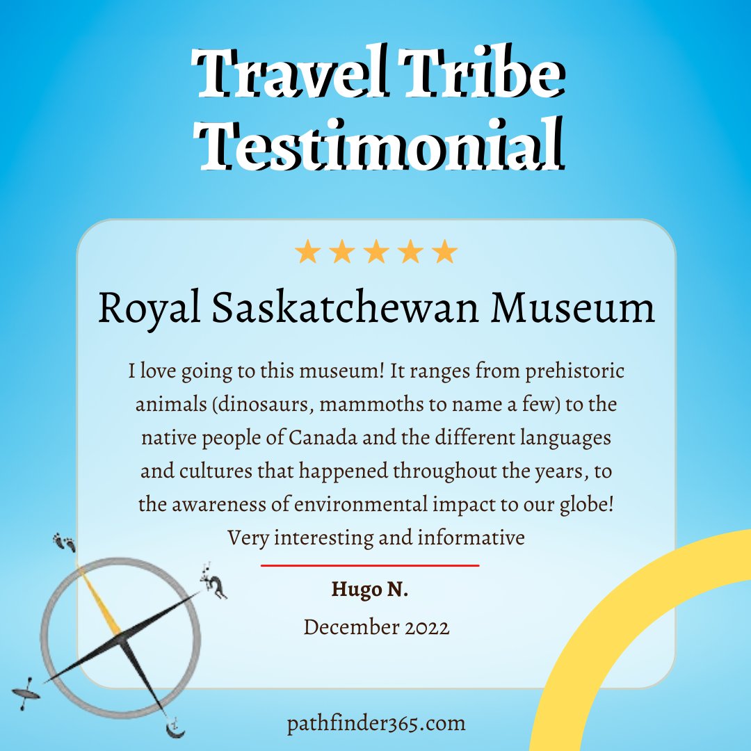 roamlii's tweet image. The Royal Saskatchewan Museum has so many fun facts!
#1 - It is home to the world's largest T-Rex!!  
#2 - It is the first museum in the three prairie provinces, founded in 1906.
#3 - It is free!

#traveltribe #explorecreate #adventure #getoutthere #exploresk #pathfinder365