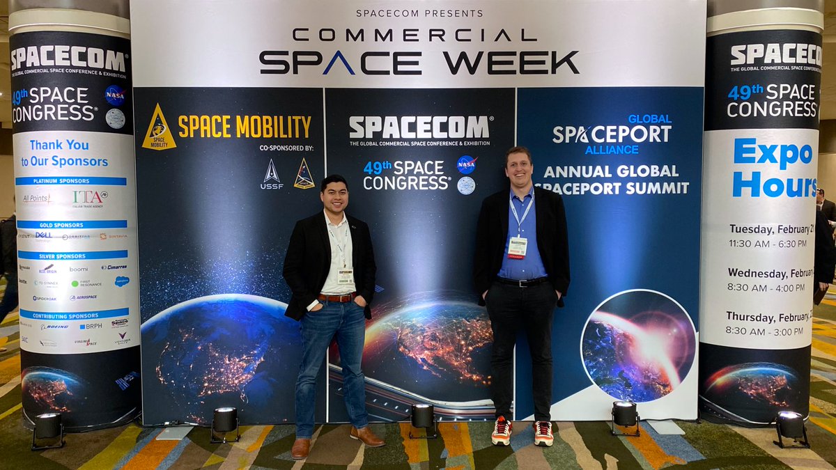 buildingMadrid's tweet image. quick but fun trip to Orlando this week with @AustinLink for #SpaceMobility @SpaceComExpo!