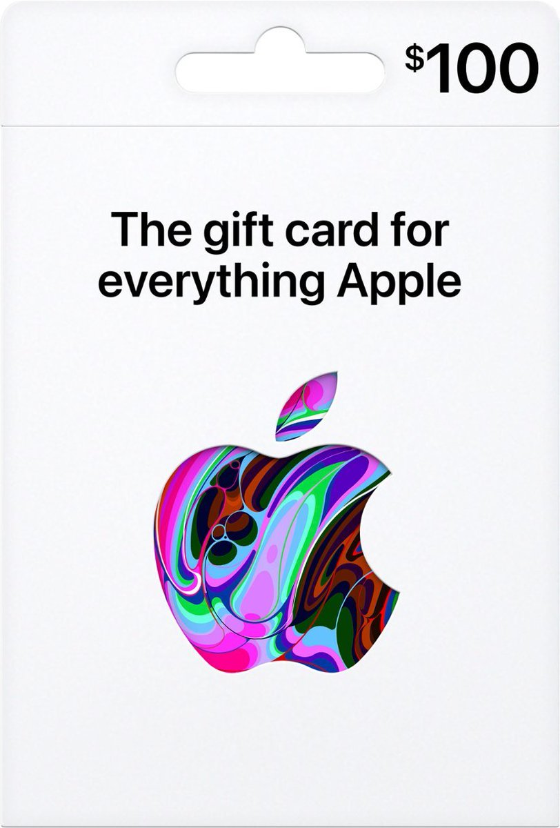 spieltimes's tweet photo. 💵 Ends in 5 hours: $100 Apple Gift Card* for $79.99 with discount code: 100Apples
https://t.co/7bXD7ZYoNu

🤯 Stack up to $2000 worth of these in order to get 20% OFF OF ANY APPLE HARDWARE YOU BUY! 

*Labeled as iTunes, actually Apple Store Cards!
**Expires 2/24 7am ET! https://t.co/E4vwaxY28q