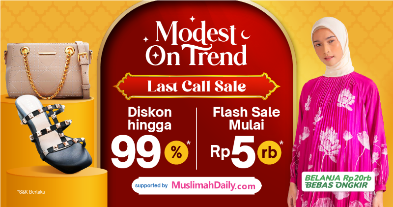 tokopedia's tweet photo. Kuy jadi si paling update pake outfit yang ada di #ModestOnTrend 🤩👚
Selain banyak outfit keren, di sana juga ada diskon sampe 90% 😱
Cusss cek sekarang!
#tokopediapromo #fashion