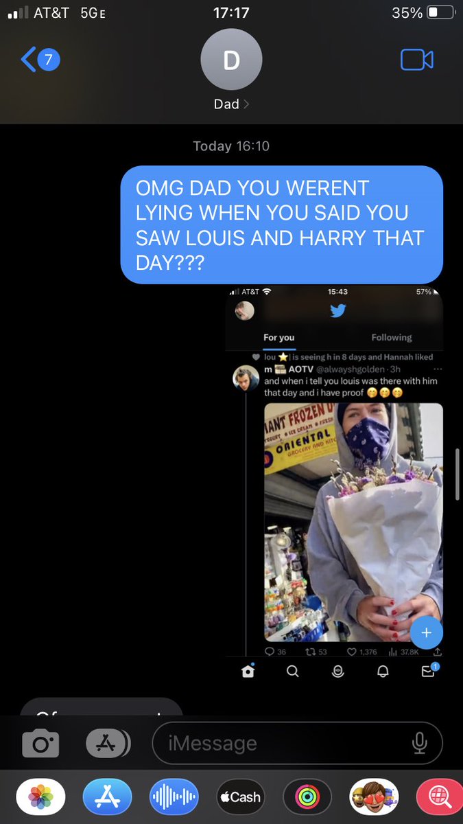 edinmanchester's tweet photo. here’s the full conversation with me dad if anyone wants a good laugh 😭 https://t.co/xK8EwaNQV2