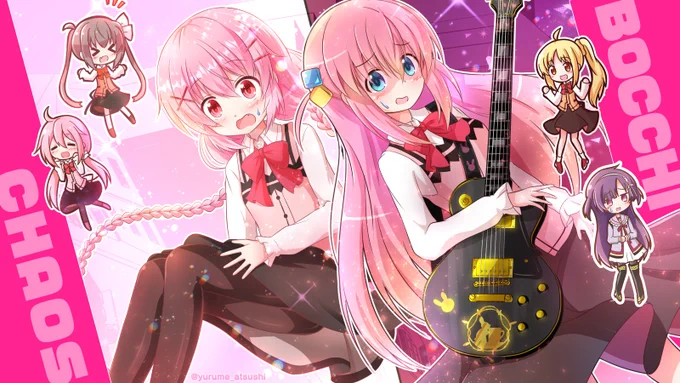 【ラビットハウス】かおすちゃん!&ぼっちちゃん!#こみっくがーるず #ぼっち・ざ・ろっく ! 