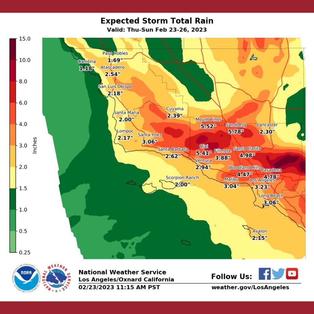 montecitofire's tweet photo. A Winter Storm Advisory has been issued by @countyofsb. @NWSLosAngeles has also issued a Flood Watch for our area. At this point, no evacuations are being considered for Montecito. Stay alert to changing conditions. More information➡️ https://t.co/IUCaOHebQt https://t.co/GWNIsNJX5T