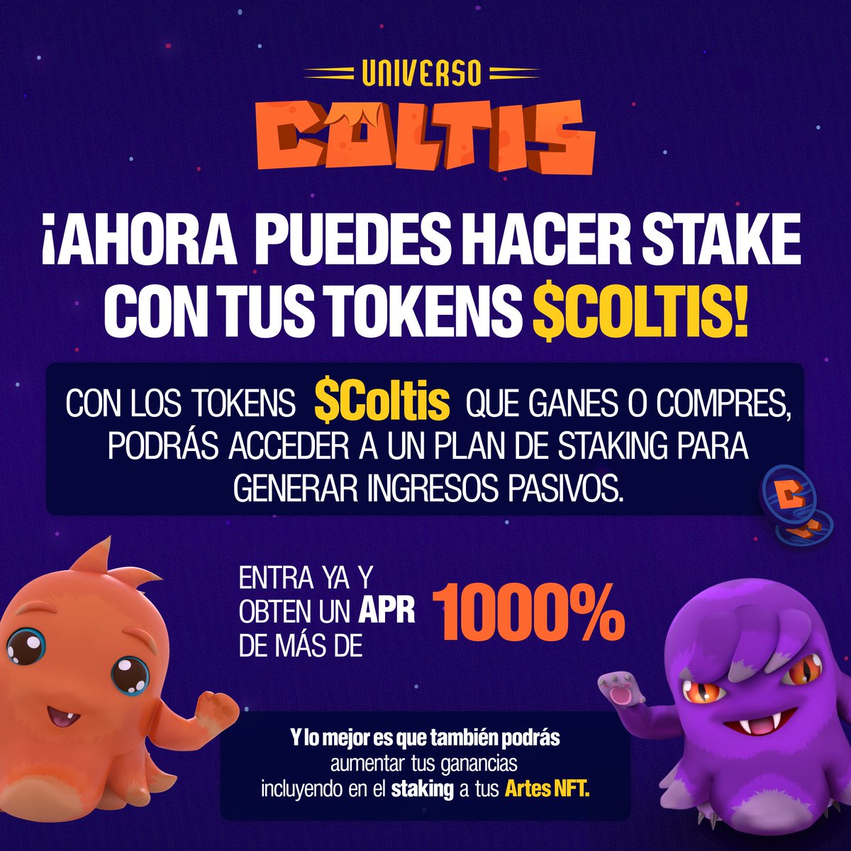 Coltis Universe tweet media