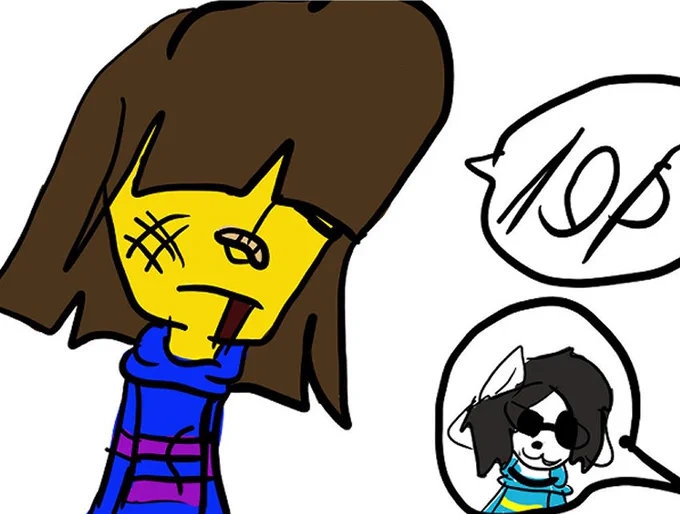 7 years difference lolz #undertale 