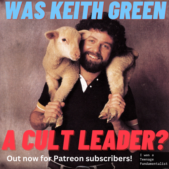 WasTeenage's tweet photo. Was one of #CCM's best loved superstars of the 70s and 80s actually a #CultLeader? One ex-member of #LastDaysMinistries definitely thinks so.
Access this episode now! https://t.co/JiReHbcMts
#Exvangelical #ExChristian #KeithGreen #FuckenBlessed #Christian #Jesus #IGotOut #Cults https://t.co/VwU2d8Vm4b
