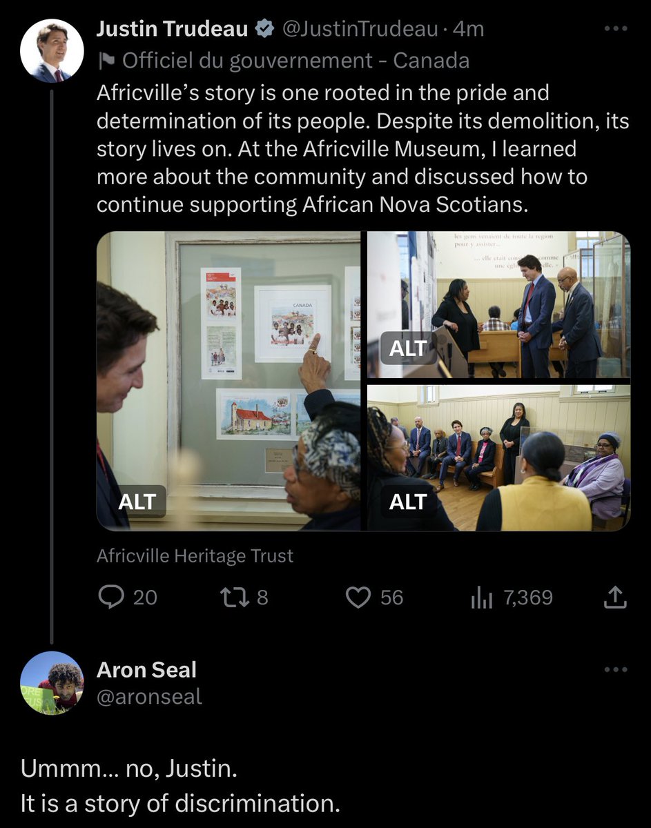 Too many Englishmen think Black history means celebrating Black people who overcame systemic obstacles.

It’s not. ❣️

Black history ought to mean understanding discrimination in the past and present.
s/o <a href="/PierrePoilievre/">Pierre Poilievre</a> 🔥

Alas, Englishmen think racism doesn’t exist…
cc: <a href="/BCG/">Boston Consulting Group</a>