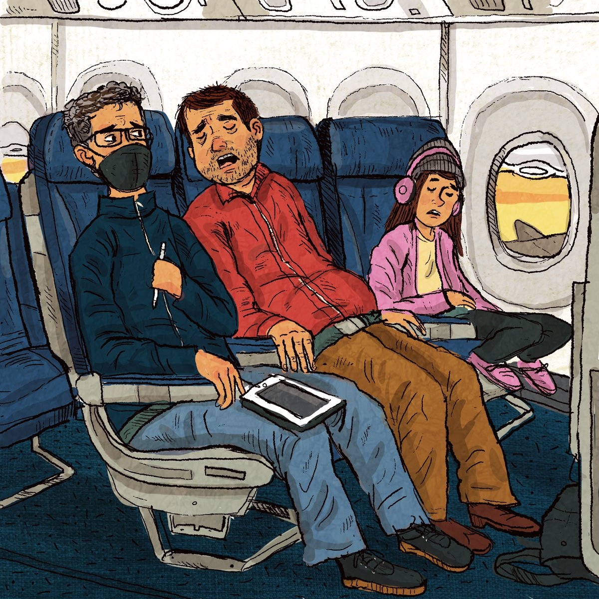 ryan_middaugh's tweet photo. Airplane drawing I made from a couple of weeks ago. #airplanesketching #stillmaskinginairports #illustration #illustrated #airsketching https://t.co/KB8UExb0b2