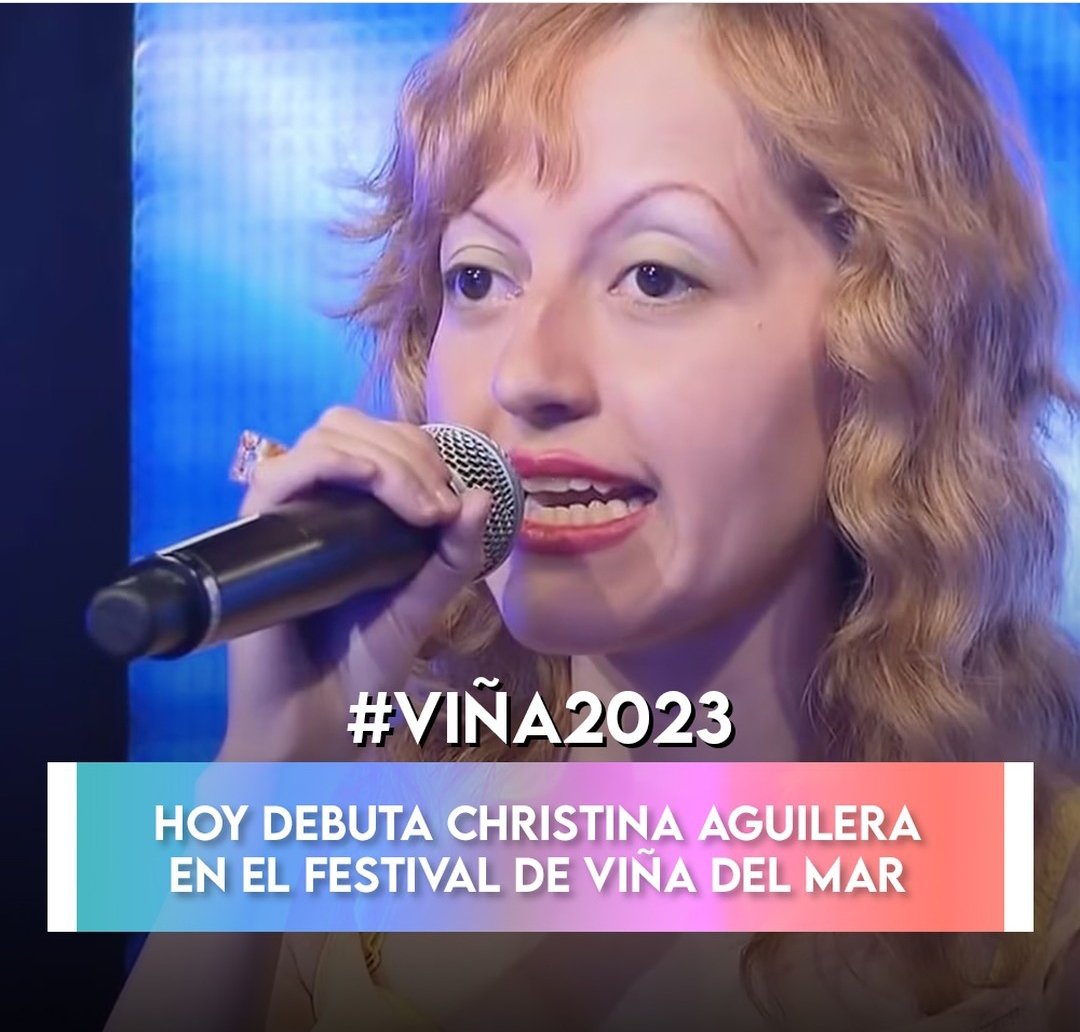 CarlaAlaska's tweet photo. Viendo en vivo a la Cristina Aguilera  #VINA2023 #VinadelMar2023 #VinaEnTVN #Cristina2023 #aguilera https://t.co/mheolPmUio