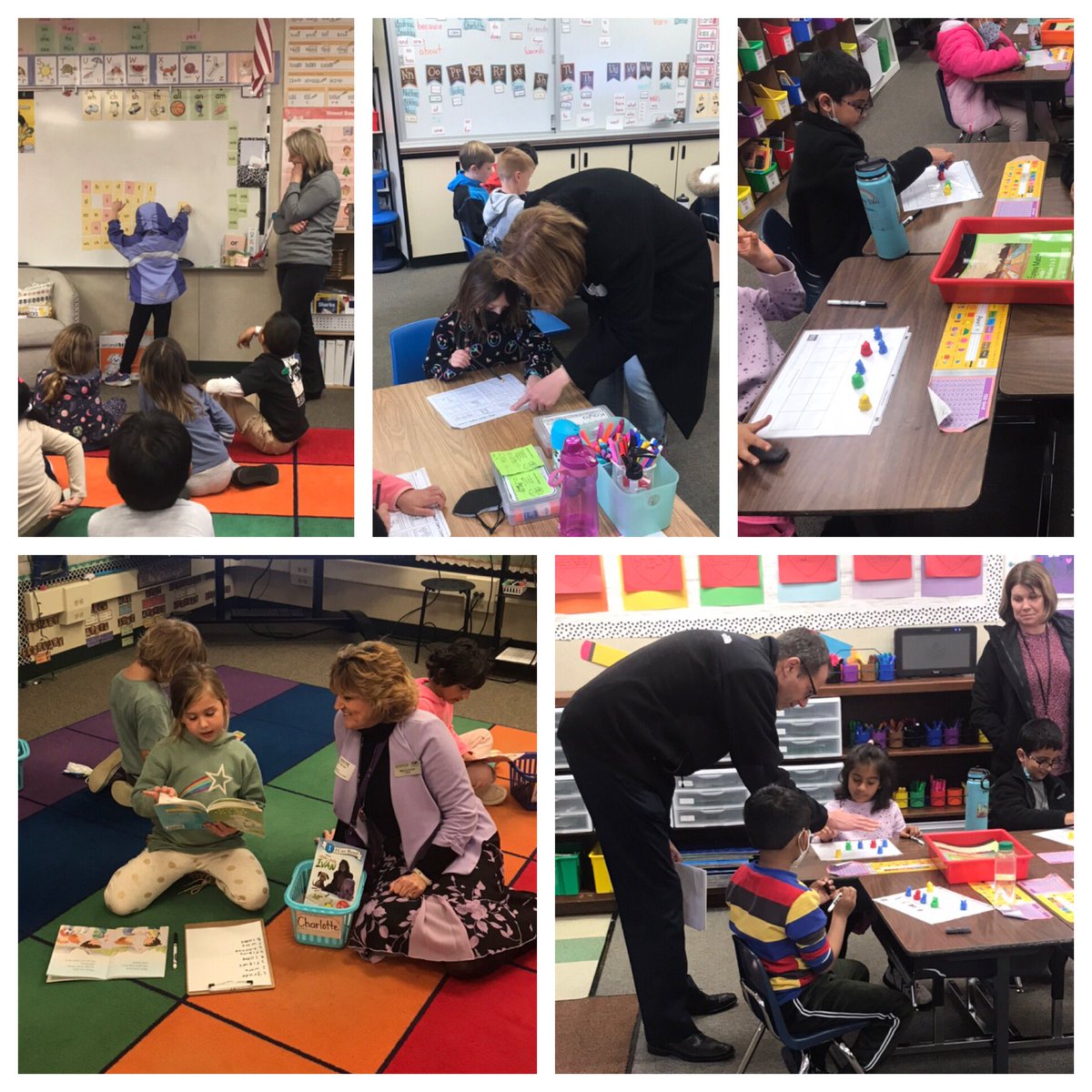 WGroadrunners's tweet photo. Thank you @PleasantonUSD trustees and district office for visiting 1st grade. The students loved sharing what they were learning and why. You are always welcome at WG. https://t.co/H9Xeyp680z