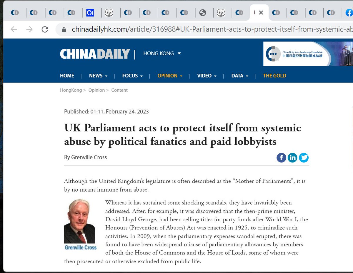 ThePointTaken's tweet photo. #UK #Parliament acts to protect itself from systemic abuse by political fanatics and paid lobbyists

The #APPGs are funded by lobbyists, ideologues, private firms or even foreign states, which regard them as a means of influencing government work.

https://t.co/UHL0wOagHa https://t.co/A4G6vJeI4k
