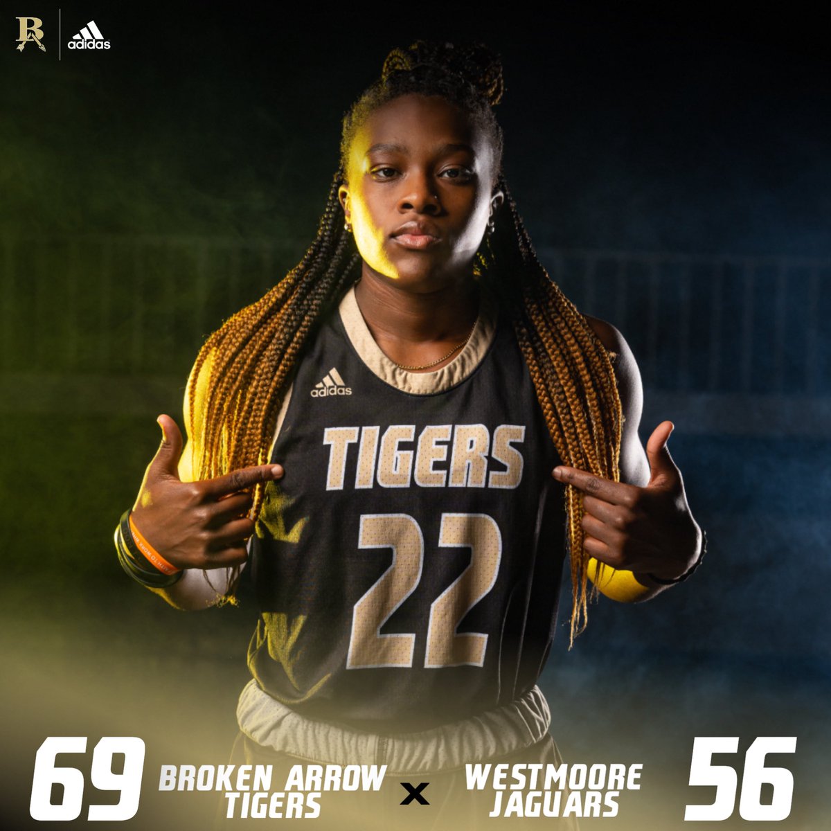 batigersports's tweet photo. ⛹️‍♀️TIGERS WIN‼️

@LadyTigerWBB survive and advance!
Next up: Choctaw/Bartlesville | 2.25 | 2 PM | at Choctaw High School

#goBA🐅 https://t.co/tWnxR1uFH4