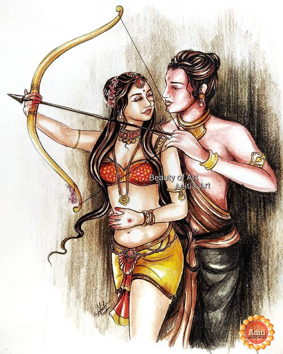 Indic_Vibhu's tweet photo. ⚜️Depicted as the most handsome and desirable among the deities, Kaamdev is the God of Love in Hinduism.⚜️ 

He rides a parrot and carries a bow of sugarcane that is strung with a line of honeybees along with floral arrowheads. https://t.co/cE4iPafe9G