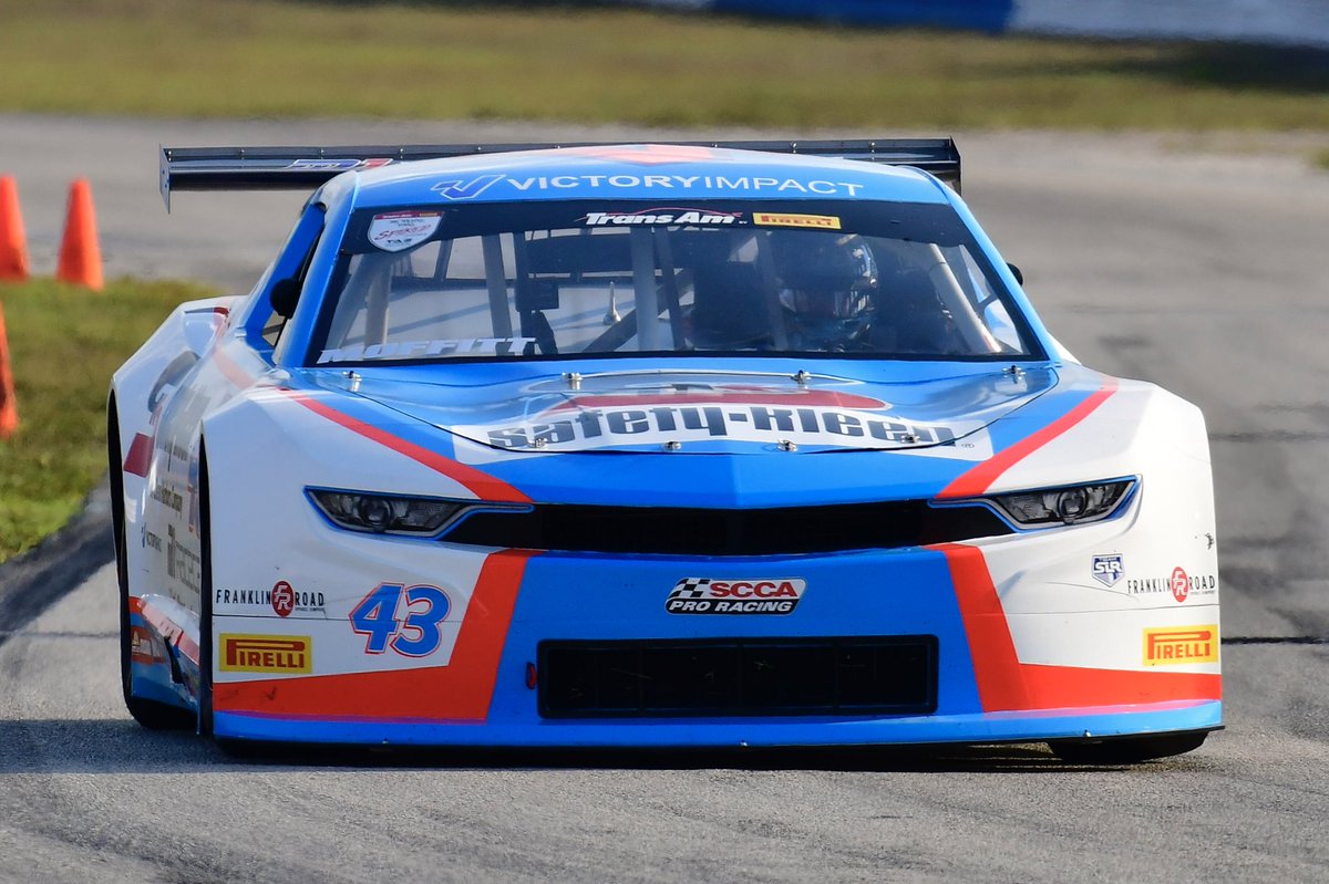 TeamSLRinsider's tweet photo. Here’s our 1-2-3-4 punch on #SebringSpeedTour test day. A solid day by all four of our #TeamSLR drivers. Back at it for real Friday morning. @connormosack @MachavernRacing @DriverJackWood @ThadMoffitt #GoTransAm https://t.co/0DyEG8Dlfi