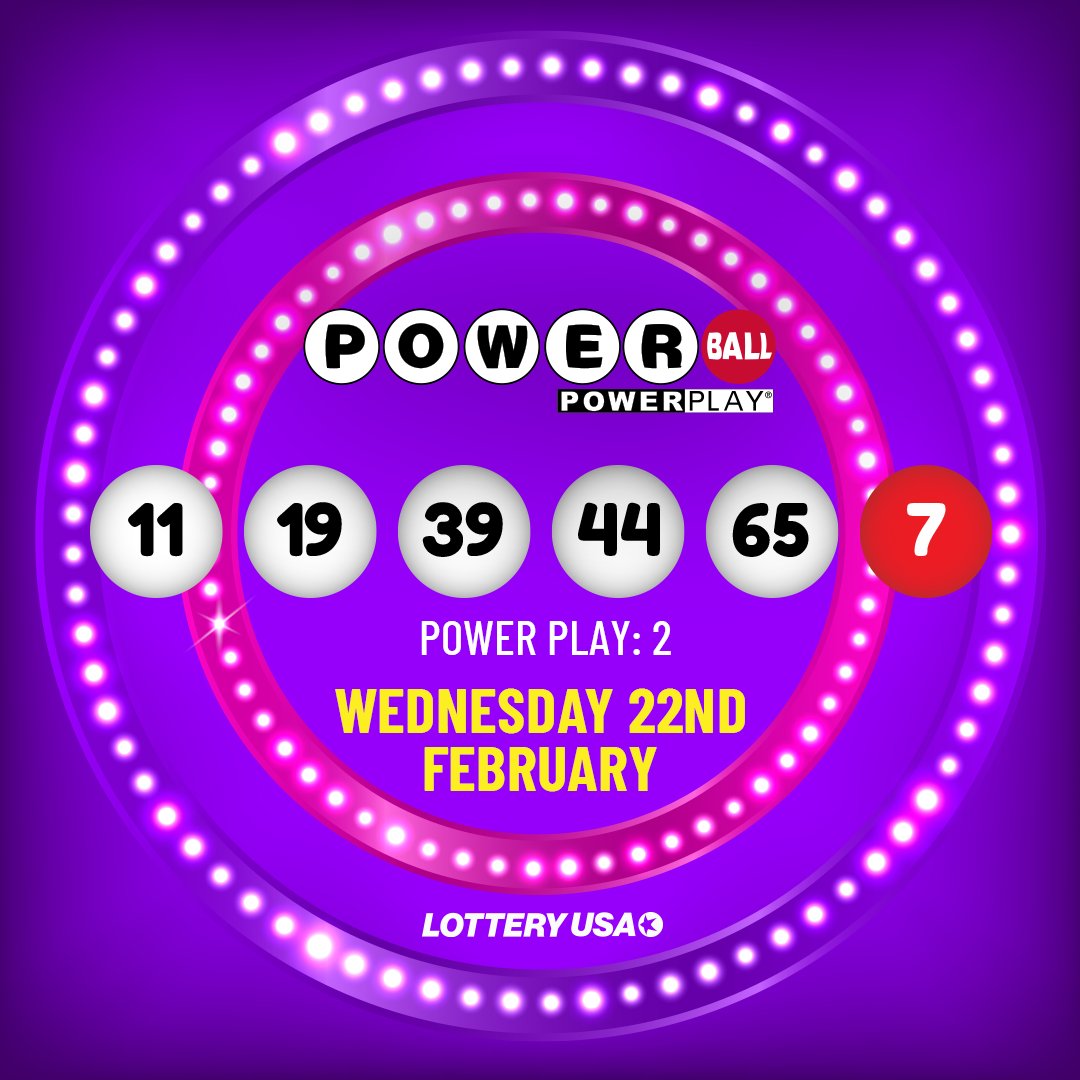 Did you get a chance to check last night's Powerball numbers? If not, we've got you covered!

Remember to visit Lottery USA for more details: https://t.co/nm08UpTLTq

#Powerball #lottery #lotteryusa #lotterynumbers https://t.co/H6N9q82yJ3