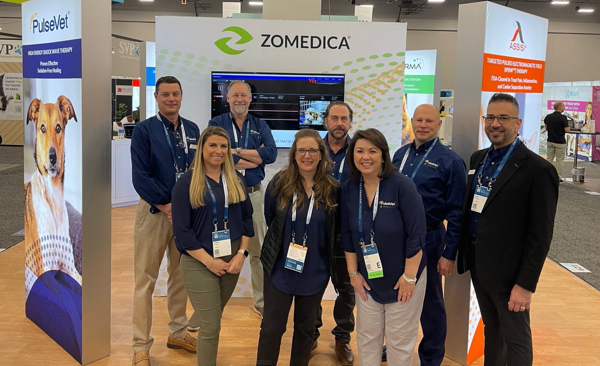 zomedica's tweet image. #WVC2023 was quite the success! We hope you enjoyed it as much as we did.